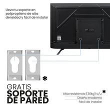 Televisor 43" Led Full HD Google TV, Incluye Soporte De Pared