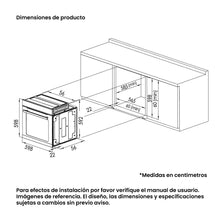Horno De Empotrar Challenger Eléctrico V-HE 9662,  Aura Negro