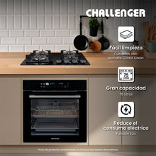 Horno De Empotrar Challenger Eléctrico V-HE 9662,  Aura Negro