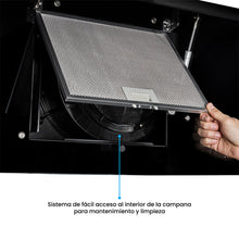 Campana Península Challenger CX 4975, Aura Cristal Negro