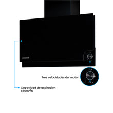 Campana Península Challenger CX 4975, Aura Cristal Negro