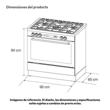 Estufa  Autosoportada  Challenger  90cm  Isola 9590