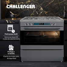 Estufa  Autosoportada  Challenger  90cm  Isola 9590