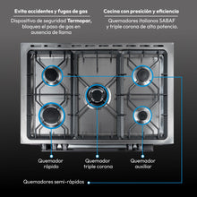 Estufa  Autosoportada  Challenger  90cm  Isola 9590