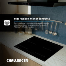 Estufa De Empotrar Inducción Challenger 4Pt 220V, In 6077