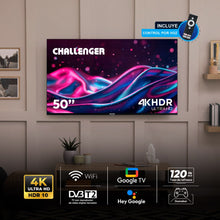 Televisor 50 Pulgadas Google Gaming Ksf Challenger 50tg3770