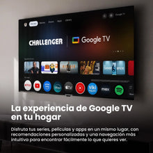 Televisor 50 Pulgadas Google Gaming Ksf Challenger 50tg3770