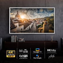 Televisor Challenger QLED Arte 55 Pulgadas Google TV 55TG380 BT T2