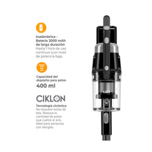 Aspiradora Inalámbrica K-Vcw, Negro