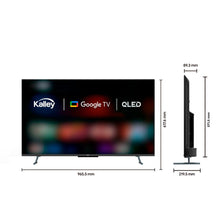 Tv Kalley 43"con sistema Google TV, pantalla 4K-UHD, tecnología QLED