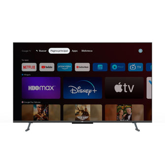 Tv Kalley 43"con sistema Google TV, pantalla 4K-UHD, tecnología QLED