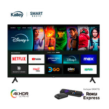 Televisor KALLEY 55 Pulgadas SB300, Incluye GRATIS Roku Express
