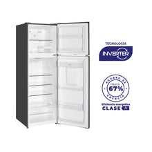 Nevera Kalley No Frost Congelador Superior 245 Litros, Gris