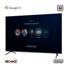 Televisor KALLEY 55 Pulgadas Max Led 4K-UHD Smart TV Google 55G315