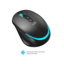 Mouse Recargable Negro