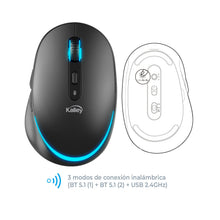 Mouse Recargable Negro