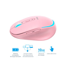 Mouse Recargable Rosado