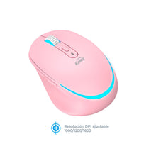 Mouse Recargable Rosado