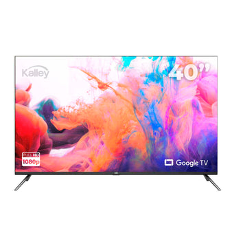 Televisor Kalley 40" Pulgadas, Google TV - Smart TV - Full HD Color Negro