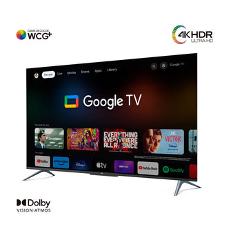 Televisor KALLEY 50 pulgadas 4K UHD Smart TV Google - QLED