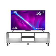 Combo Delin, Incluye Mesa Para TV Y Televisor de 55"