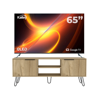 Combo Noah, Incluye Mesa Para TV Y Televisor de 65"