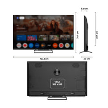Televisor Kalley 55" pulgadas 139 cms 55GM405 4KUHD Mini LED Smart TV Google