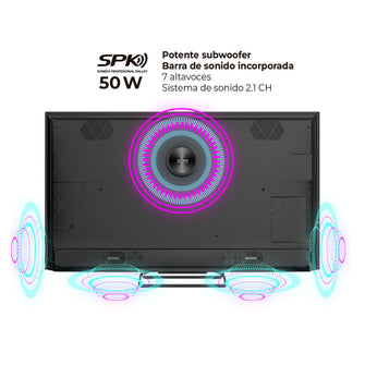 Televisor Kalley 55" pulgadas 139 cms 55GM405 4KUHD Mini LED Smart TV Google