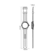 Reloj Kalley K-Swn3 35 Mm, Negro Y Gris