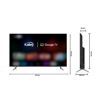 Tv Kalley 50" con sistema Google TV, pantalla 4K UHD con tecnología QLED