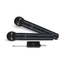 Kit X2 Micrófonos Inalámbricos Kalley K-Kmi, Negro