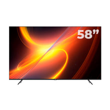 Televisor Kalley 58" Pulgadas GTV QLED 4K y UHD, Color Negro