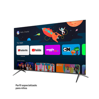 Televisor Kalley 70" Pulgadas, GTV - QLED - 4K - UHD, Color Negro