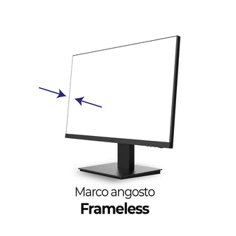 Monitor KALLEY 24" Pulgadas K-M24FP2 FHD Plano, Negro