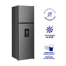 Nevera Kalley No Frost Congelador Superior 332 Litros Inverter, Gris