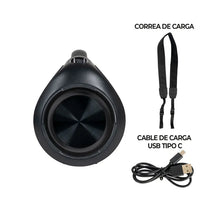 Parlante Kalley K-PBOOMPLUS, color Negro