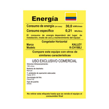 Congelador Horizontal Inverter Kalley Dual 198 Litros, Blanco