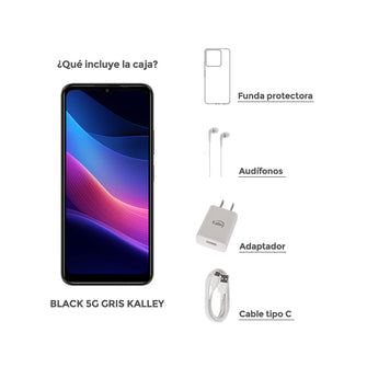 Celular Kalley Black 5G 256GB Gris
