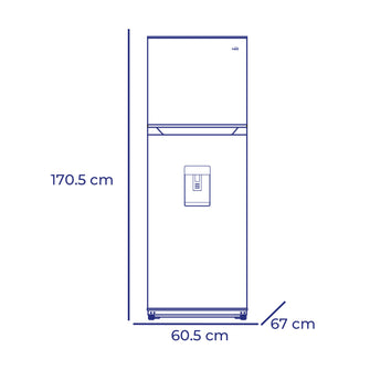 Nevera Kalley NFCS 332Lt KNT332"G