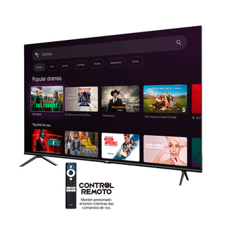 Televisor Kalley 50 Pulgadas, Color Negro, 50G305 4K Uhd Max Led Smart Tv Google