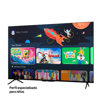 Televisor  KALLEY 50 pulgadas 127 cm  50Q405 4KUHD QLED Smart TV Google