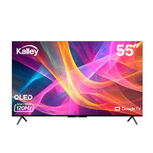 Televisor KALLEY  55 Pulgadas QLED  4K-UHD Smart TV Google 55GQ405
