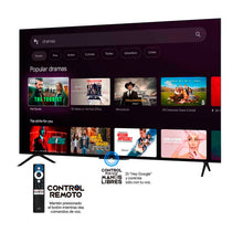 Televisor KALLEY  55 Pulgadas QLED  4K-UHD Smart TV Google 55GQ405