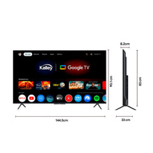 Televisor  KALLEY 65" 65GQ405  4KUHD QLED Smart TV Google