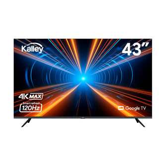 Televisor  KALLEY 43" pulgadas 109 cm 43G305 4KUHD MAX LED Smart TV Google