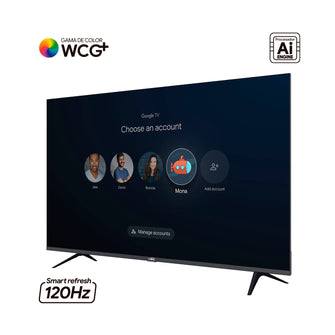 Televisor  KALLEY 43" pulgadas 109 cm 43G305 4KUHD MAX LED Smart TV Google