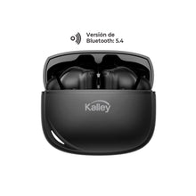 Audífonos Kalley Bluetooth Inear Kann, Negro