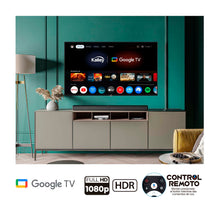 Televisor Kalley 40 Pulgadas, Color Negro, 40G200 Fhd Led Smart Tv Google
