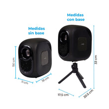 Videoproyector KALLEY K-PHD HD LED Smart Negro