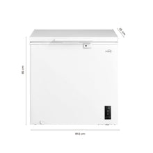 Congelador Horizontal Kalley Dual 194 Litros, Blanco